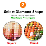 CUSTOM DIAMOND PAINTING KIT - FULL DRILL