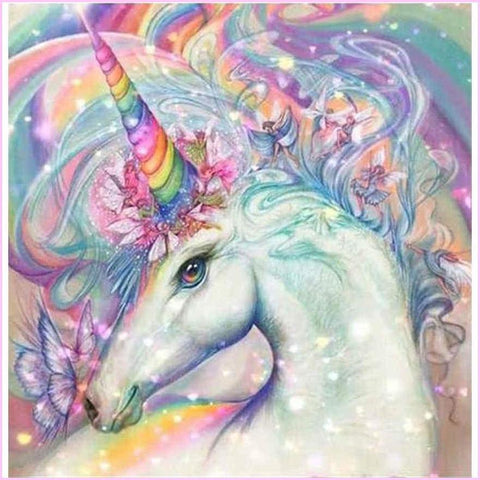 Diamond Painting Animal Kits Pastel Unicorn